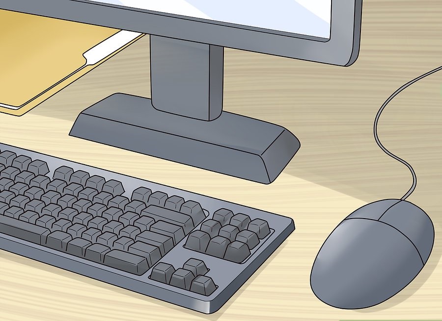 تصویر با عنوان نشستن در یک رایانه مرحله شانزدهم